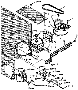 Switches And Microwave Parts Diagram and Parts List for 5648698511  Kenmore Microwave