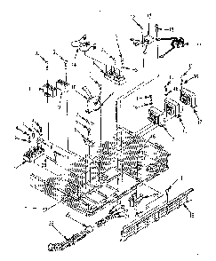 Power Supply Parts Diagram and Parts List for 5644498511  Kenmore Cooktop