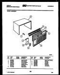 Part Location Diagram of 3017318 Frigidaire LOUVRES