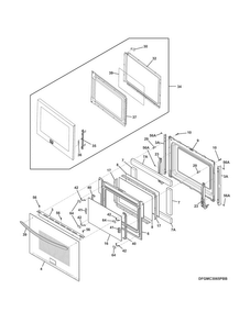 Part Location Diagram of 139000405 Frigidaire LINER
