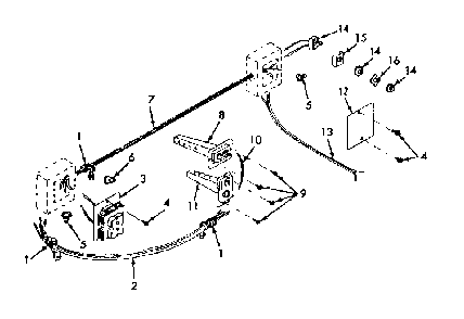 Part Location Diagram of 69596 Frigidaire Togle switch