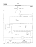 WIRING SCHEMATIC Diagram and Parts List for FRT18S6AW2  Frigidaire Refrigerator