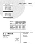 COVER Diagram and Parts List for GLEB30T9FQB  Frigidaire Wall Oven
