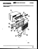 CONSOLE AND CONTROL PARTS Diagram and Parts List for SU150MXV1  Frigidaire Dishwasher