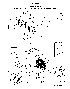 Cooling system Diagram and Parts List for 2537044341E  Kenmore Refrigerator