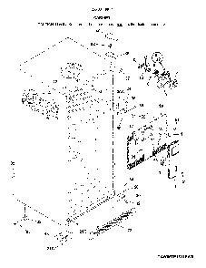 Cabinet Diagram and Parts List for 25360419617  Kenmore Refrigerator