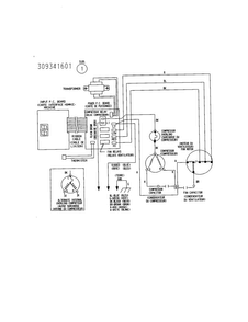 Wiring Diagram and Parts List for FAC054J7A2  Frigidaire Air Conditioner