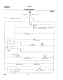 WIRING SCHEMATIC Diagram and Parts List for FRT18B6CQ1  Frigidaire Refrigerator