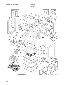 Part Location Diagram of 5304522700 Frigidaire HARNESS