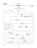 WIRING SCHEMATIC Diagram and Parts List for GLHT214RAW0  Frigidaire Refrigerator