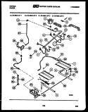BURNER, MANIFOLD AND GAS CONTROL Diagram and Parts List for 30-4688-00-04  Tappan Range