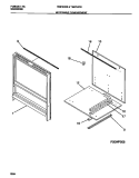 MICROWAVE COMPARTMENT Diagram and Parts List for TEB794BBBA  Tappan Microwave Oven Combo