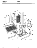 SYSTEM Diagram and Parts List for FRS26ZSHB0  Frigidaire Refrigerator