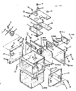 Cavity Parts-a Diagram and Parts List for 5648668510  Kenmore Microwave