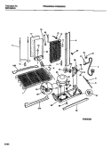 COOLING SYSTEM Diagram and Parts List for FRS26WRBD1  Frigidaire Refrigerator