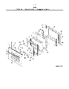 Door Diagram and Parts List for 7903261331C  Kenmore Range