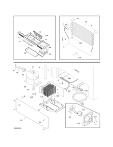 Part Location Diagram of 5304497786 Frigidaire Electronic Control Board