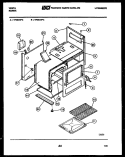 BODY PARTS Diagram and Parts List for VP30AW4  Tappan Range