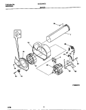 MOTOR Diagram and Parts List for GDEC546CES0  Gibson Dryer