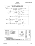 WIRING DIAGRAM Diagram and Parts List for CGES3065KF3  Frigidaire Wall Oven