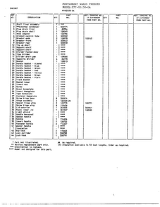 Chest/cabinet Page 2 Diagram and Parts List for 33158-OA  Frigidaire Freezer
