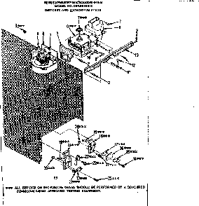 Switches And Microwave Parts Diagram and Parts List for 5648598510  Kenmore Microwave