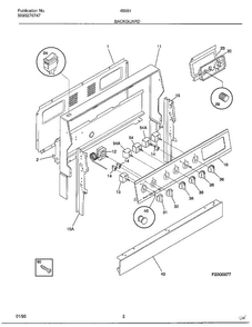 Part Location Diagram of 316087210 Frigidaire KNOB-THERMOSTAT