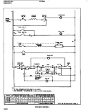 WIRING DIAGRAM Diagram and Parts List for 31-2649-00-06  Tappan Range