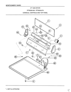 Part Location Diagram of 142222-000 Frigidaire Cover