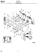 Part Location Diagram of 131324000 Frigidaire HARNESS-DRYER