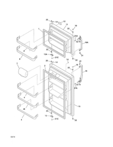 Part Location Diagram of 807876502 Frigidaire GUIDE-USE & CARE