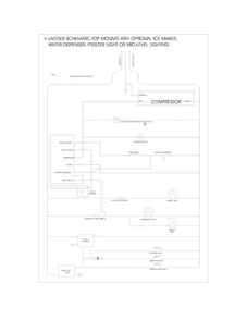 Wiring Schematic Diagram and Parts List for LFHT2117LW9  Frigidaire Refrigerator