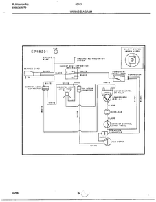Wiring Diagram Diagram and Parts List for 93010A  Frigidaire Dehumidifier