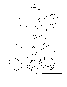Ice maker Diagram and Parts List for 25370649613  Kenmore Refrigerator