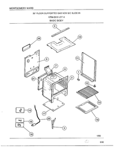 Part Location Diagram of 5303267543 Frigidaire Panel-bodyside Right Hand