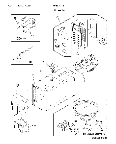 Ice maker Diagram and Parts List for FFHB2750TS9  Frigidaire Refrigerator