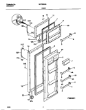 Part Location Diagram of 5303917854 Frigidaire PANEL-Refrigerator DOOR