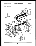 CHEST FREEZER PARTS Diagram and Parts List for WFC20M4AW0  Frigidaire Freezer