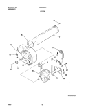 MOTOR Diagram and Parts List for GGR442AS4  Gibson Dryer