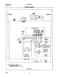 WIRING SCHEMATIC Diagram and Parts List for GSG3PZBCA  Frigidaire Range