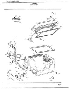 Part Location Diagram of 59348 Frigidaire Refrigerator filter dryer