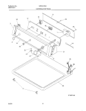 Part Location Diagram of 134039800 Frigidaire PANEL