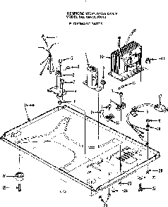 Microwave Parts Diagram and Parts List for 5649978013  Kenmore Microwave