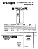 COVER Diagram and Parts List for F45WP24CW0  Frigidaire Refrigerator