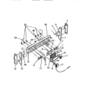 BACKGUARD Diagram and Parts List for KF460GDD1  Frigidaire Range