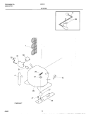 SYSTEM Diagram and Parts List for CF131  Frigidaire Freezer