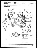 WRAPPER AND BODY PARTS Diagram and Parts List for 56-6278-10-16  Tappan Microwave