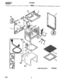 BODY Diagram and Parts List for GGF322BBDB  Gibson Range