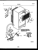 SYSTEM AND AUTOMATIC DEFROST PARTS Diagram and Parts List for ATG170VNCW1  Frigidaire Refrigerator