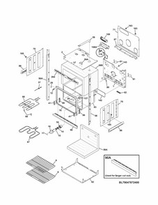 Part Location Diagram of 318231739 Frigidaire HARNESS